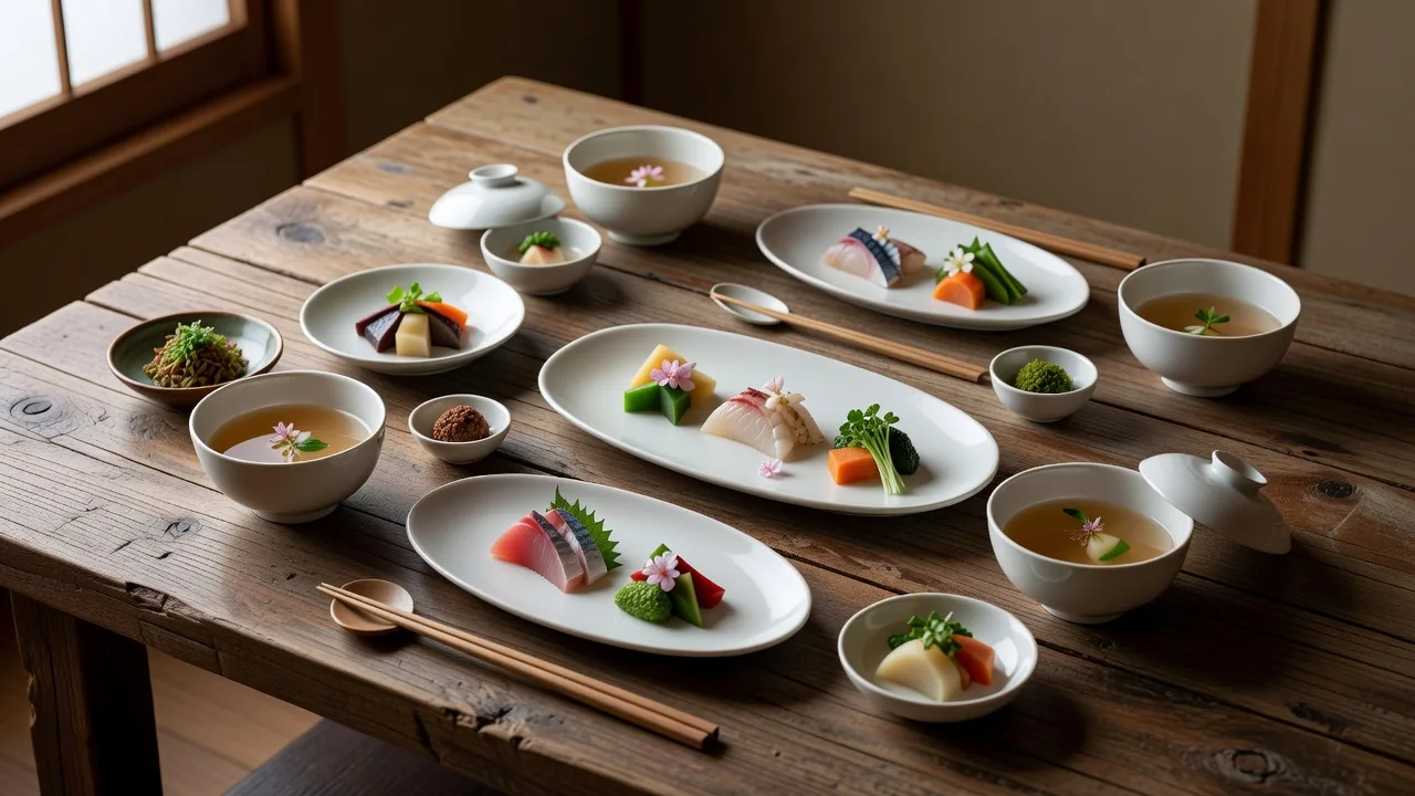 京都の懐石料理