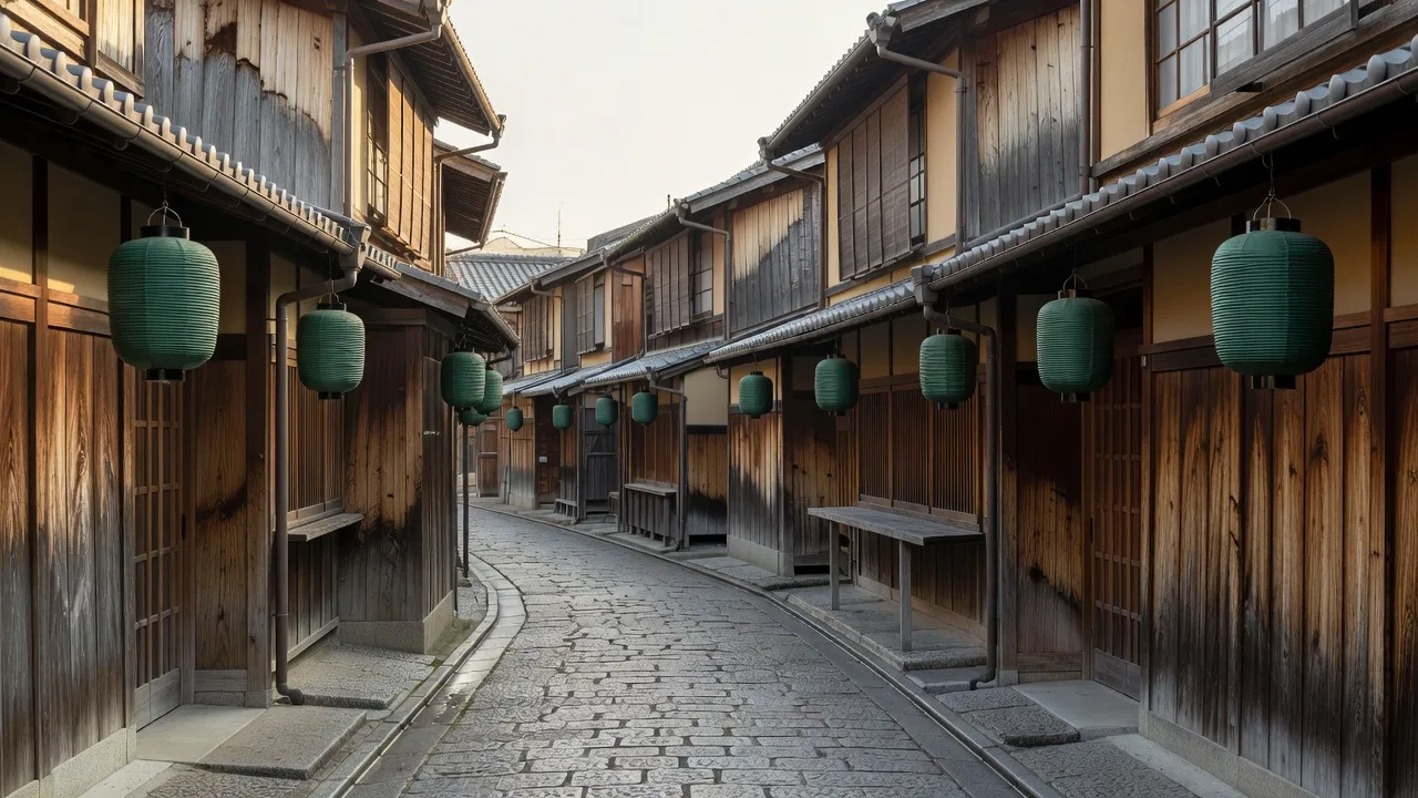 祇園の町並み