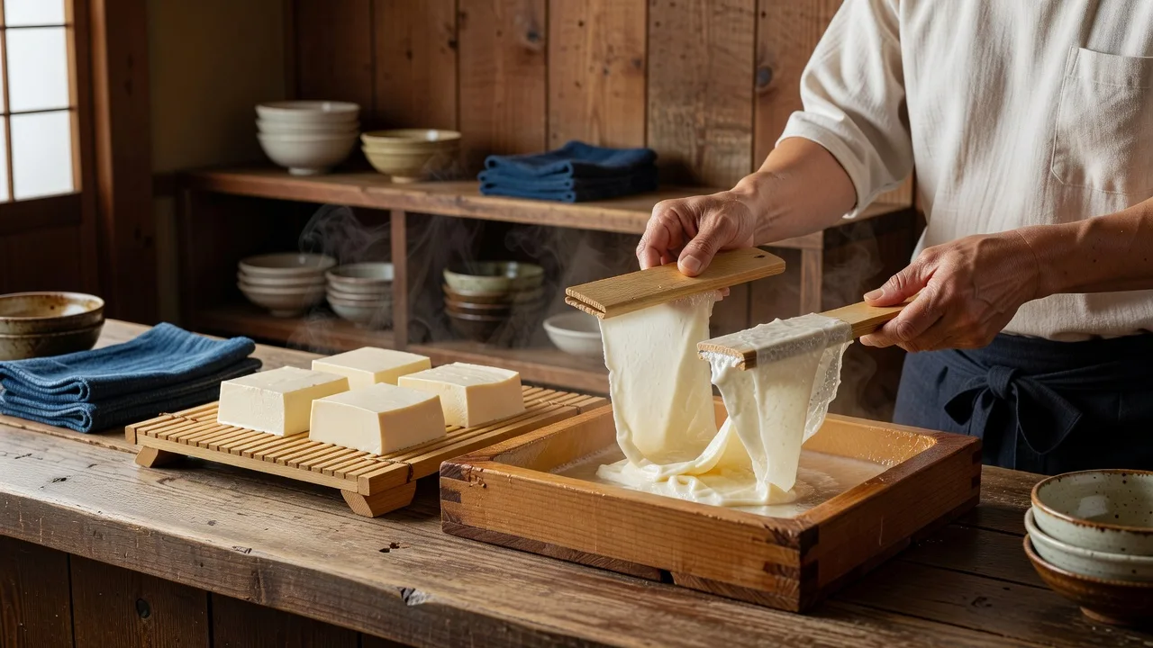 京都の豆腐職人